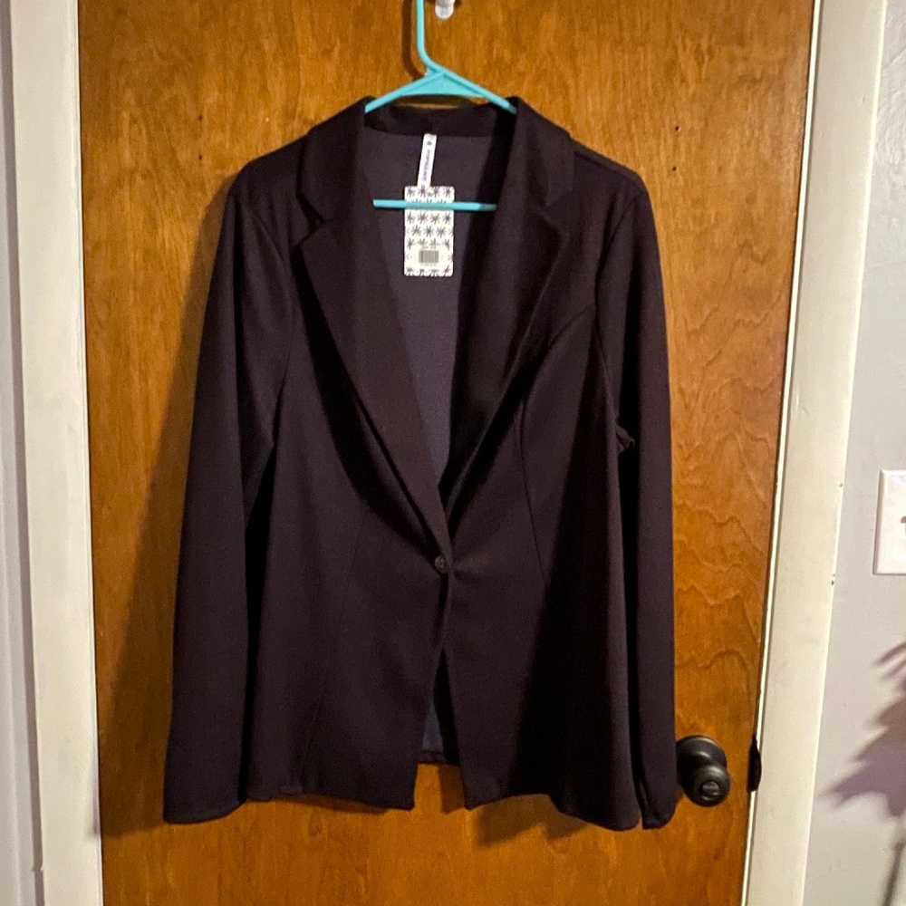 XL Herringbone Blazer